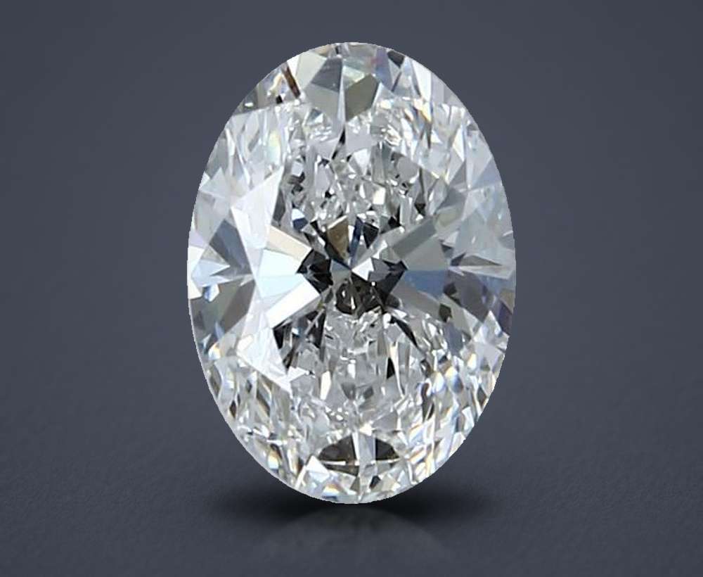1.51ct E VVS2 Rare Carat Ideal Cut Oval Lab Grown Diamond