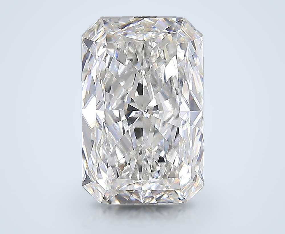 13.10ct F VS1 Rare Carat Ideal Cut Radiant Lab Grown Diamond