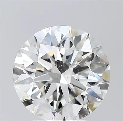 3.50ct H SI2 Rare Carat Ideal Cut Round Diamond