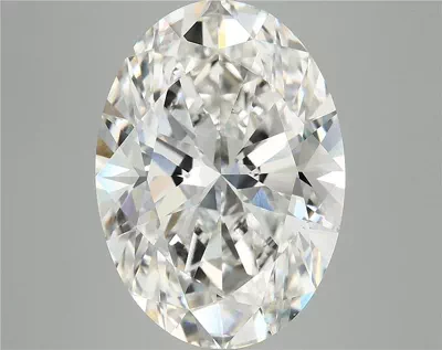 10.38ct G VVS2 Rare Carat Ideal Cut Oval Lab Grown Diamond