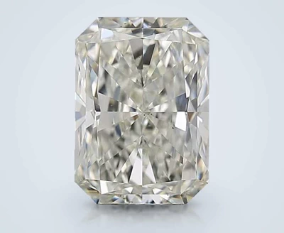 4.02ct J VS2 Rare Carat Ideal Cut Radiant Diamond