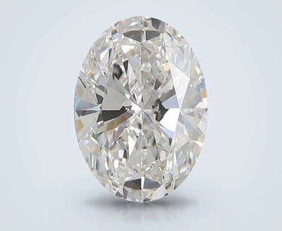 3.02ct D VS1 Rare Carat Ideal Cut Oval Lab Grown Diamond