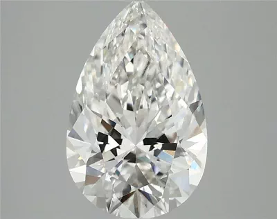 2.88ct H VS1 Rare Carat Ideal Cut Pear Lab Grown Diamond