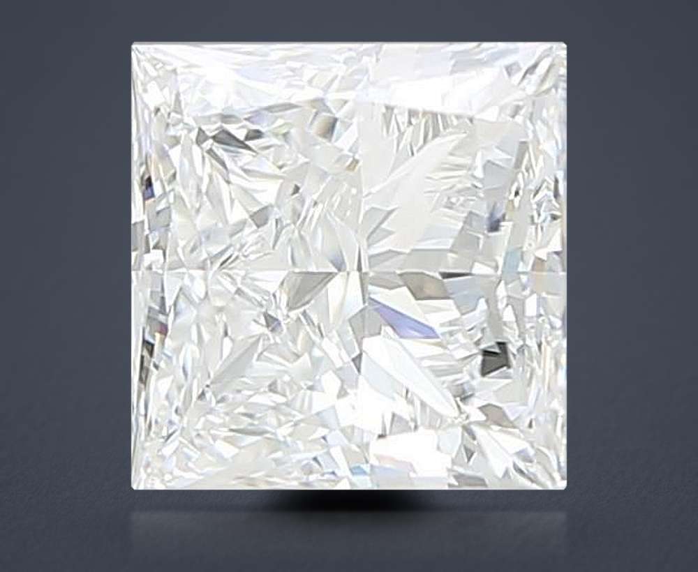 2.02ct E VVS2 Very Good Cut Princess Lab Grown Diamond