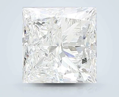 2.02ct E VVS2 Very Good Cut Princess Lab Grown Diamond
