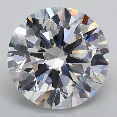 3.01ct E VS1 Rare Carat Ideal Cut Round Lab Grown Diamond