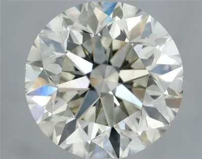 2.06ct K SI1 Very Good Cut Round Diamond