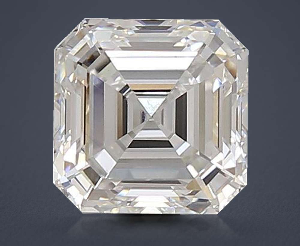 1.60ct D VVS2 Rare Carat Ideal Cut Asscher Lab Grown Diamond