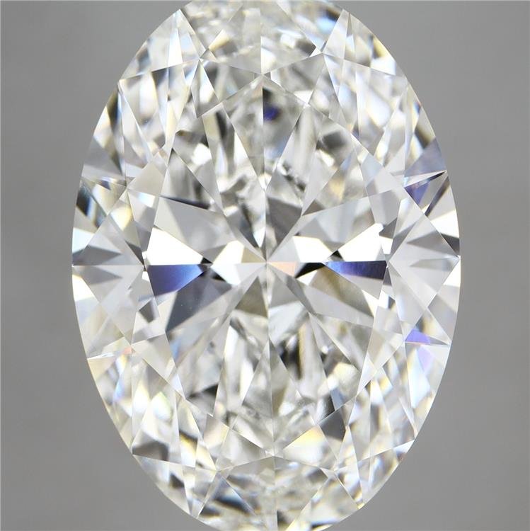 13.10ct F VVS2 Rare Carat Ideal Cut Oval Lab Grown Diamond