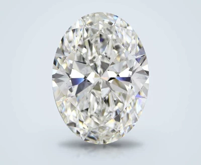 13.10ct F VVS2 Rare Carat Ideal Cut Oval Lab Grown Diamond