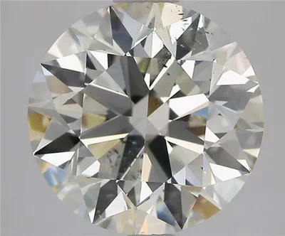 3.53ct K SI2 Excellent Cut Round Diamond