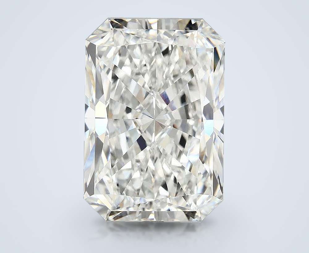 11.13ct F VVS2 Rare Carat Ideal Cut Radiant Lab Grown Diamond