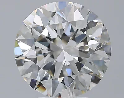 5.01ct I SI1 Rare Carat Ideal Cut Round Diamond