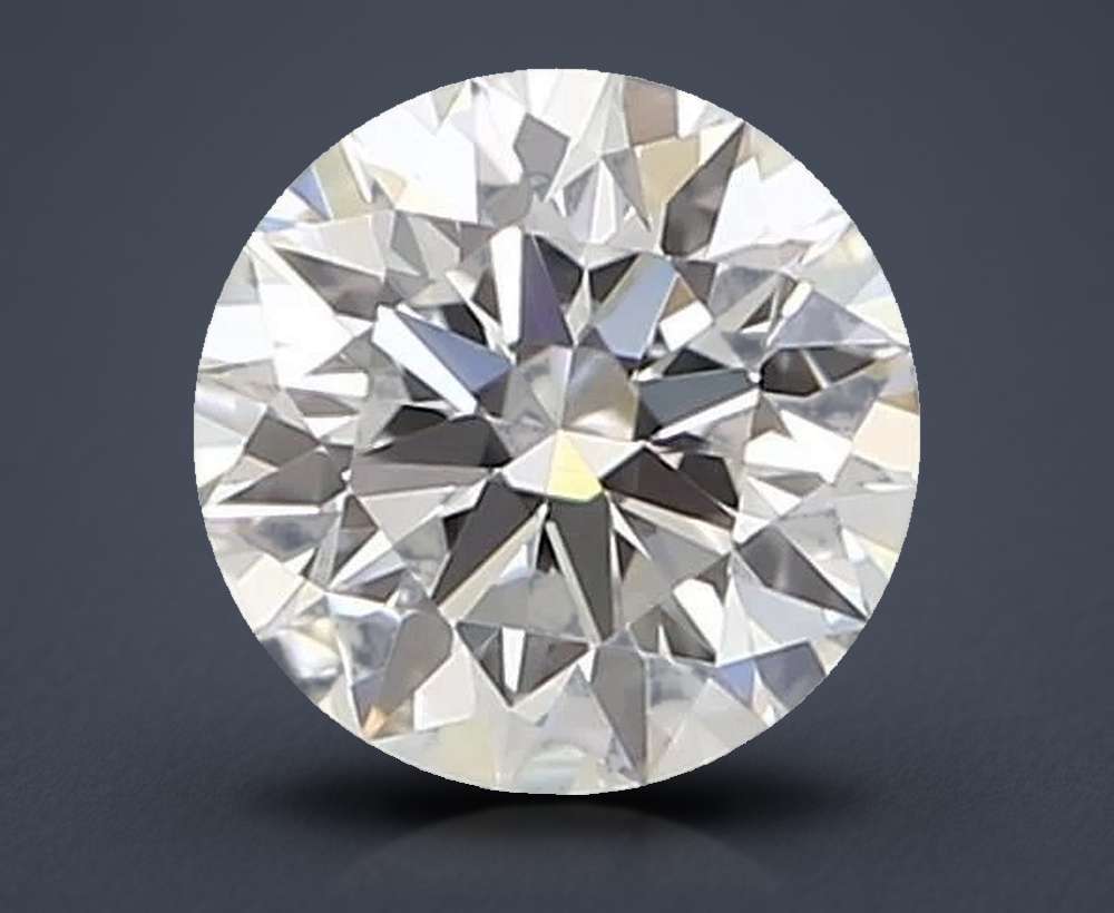 0.34ct E VVS1 Rare Carat Ideal Cut Round Diamond
