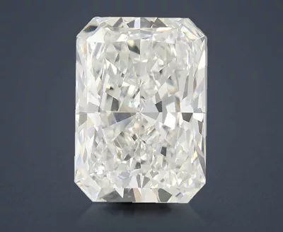 5.09ct F VVS2 Rare Carat Ideal Cut Radiant Lab Grown Diamond