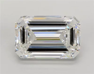 26.47ct F VS1 Rare Carat Ideal Cut Emerald Lab Grown Diamond