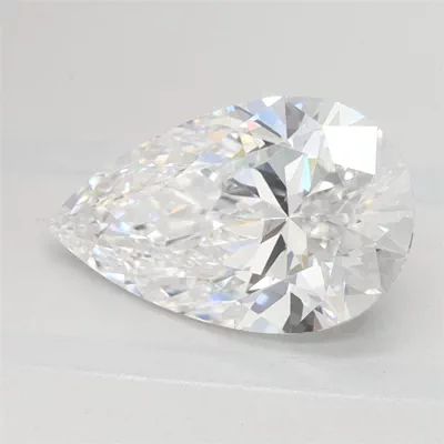 1.16ct D VVS1 Rare Carat Ideal Cut Pear Lab Grown Diamond