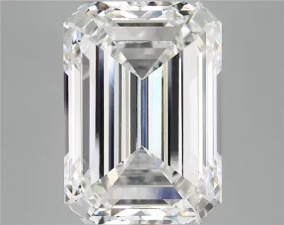12.00ct F VVS2 Rare Carat Ideal Cut Emerald Lab Grown Diamond