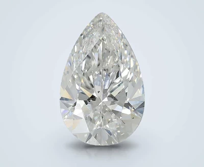 5.42ct E VS2 Rare Carat Ideal Cut Pear Lab Grown Diamond