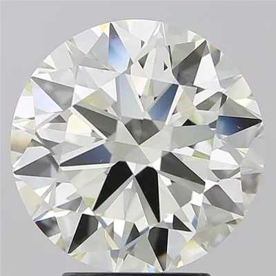 4.00ct K VS1 Rare Carat Ideal Cut Round Diamond