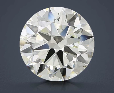 4.00ct K VS1 Rare Carat Ideal Cut Round Diamond