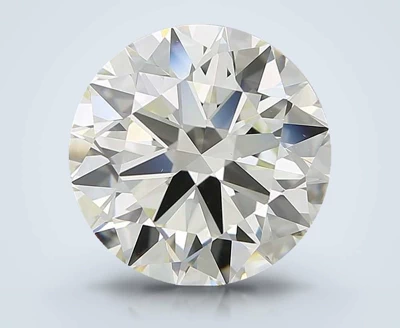 4.00ct K VS1 Rare Carat Ideal Cut Round Diamond