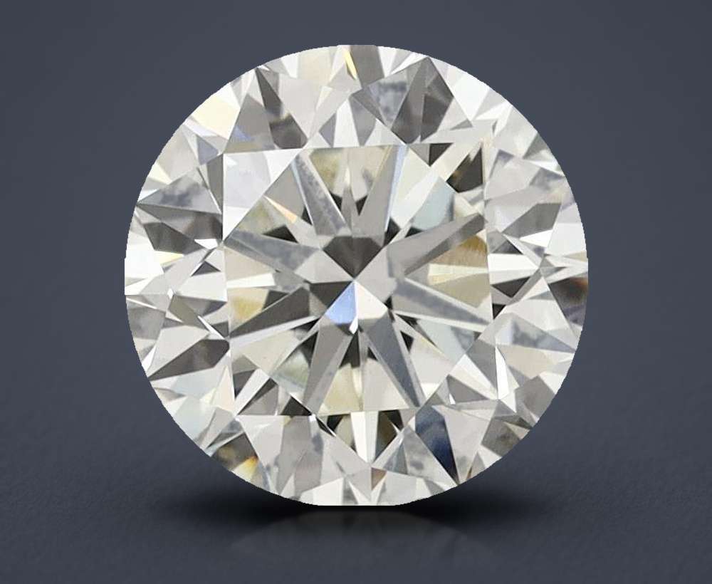 3.22ct I VS1 Very Good Cut Round Lab Grown Diamond
