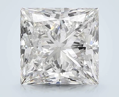 6.07ct G VS2 Rare Carat Ideal Cut Princess Lab Grown Diamond