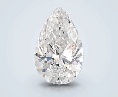 1.74ct D VVS1 Rare Carat Ideal Cut Pear Lab Grown Diamond