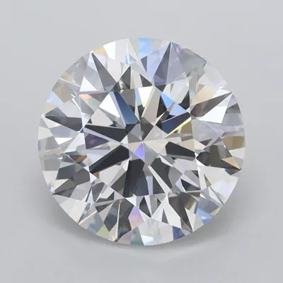 2.47ct D VVS1 Rare Carat Ideal Cut Round Lab Grown Diamond