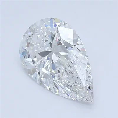 2.52ct E VS2 Rare Carat Ideal Cut Pear Lab Grown Diamond