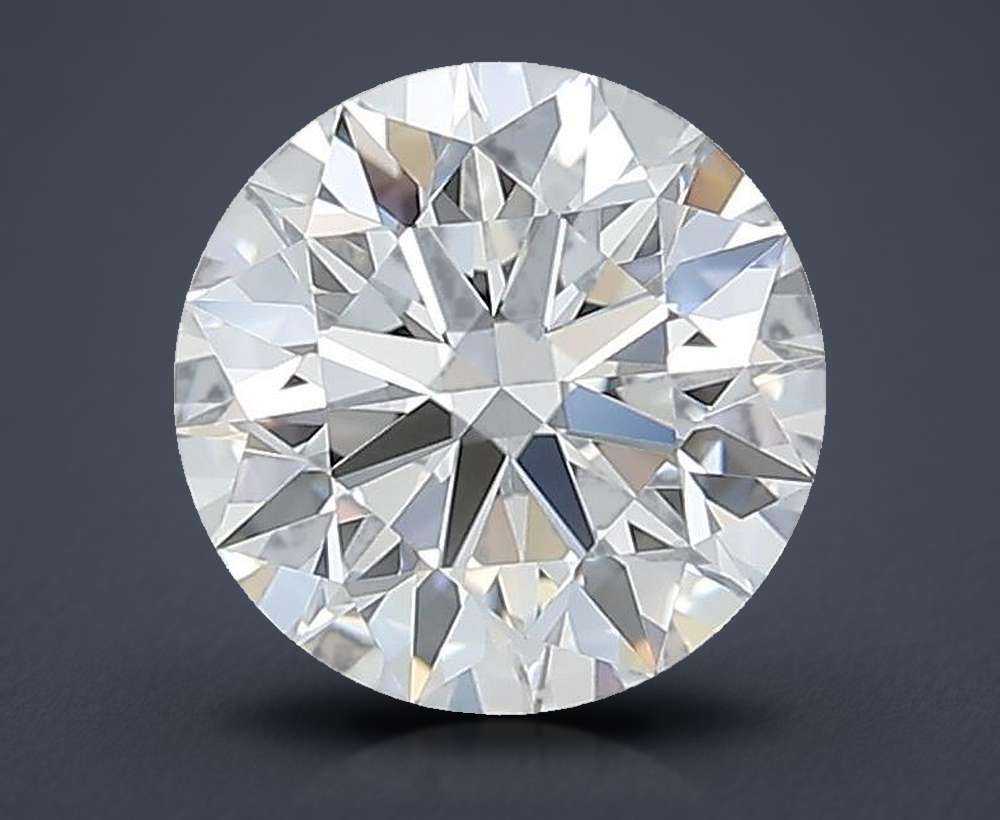 2.10ct E VS1 Rare Carat Ideal Cut Round Lab Grown Diamond