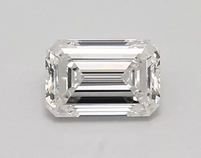 0.83ct D VVS2 Rare Carat Ideal Cut Emerald Lab Grown Diamond