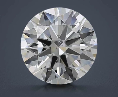 4.01ct J SI1 Rare Carat Ideal Cut Round Diamond