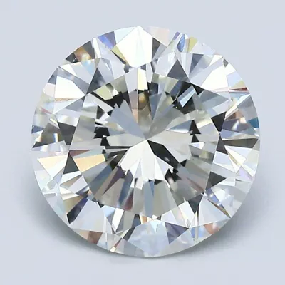 3.08ct J SI2 Good Cut Round Diamond