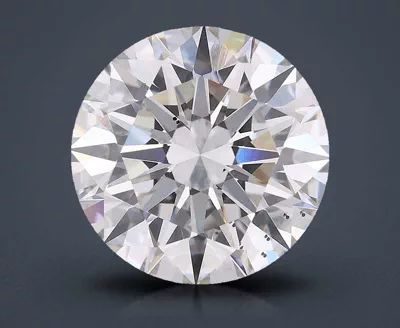3.02ct G SI1 Excellent Cut Round Lab Grown Diamond