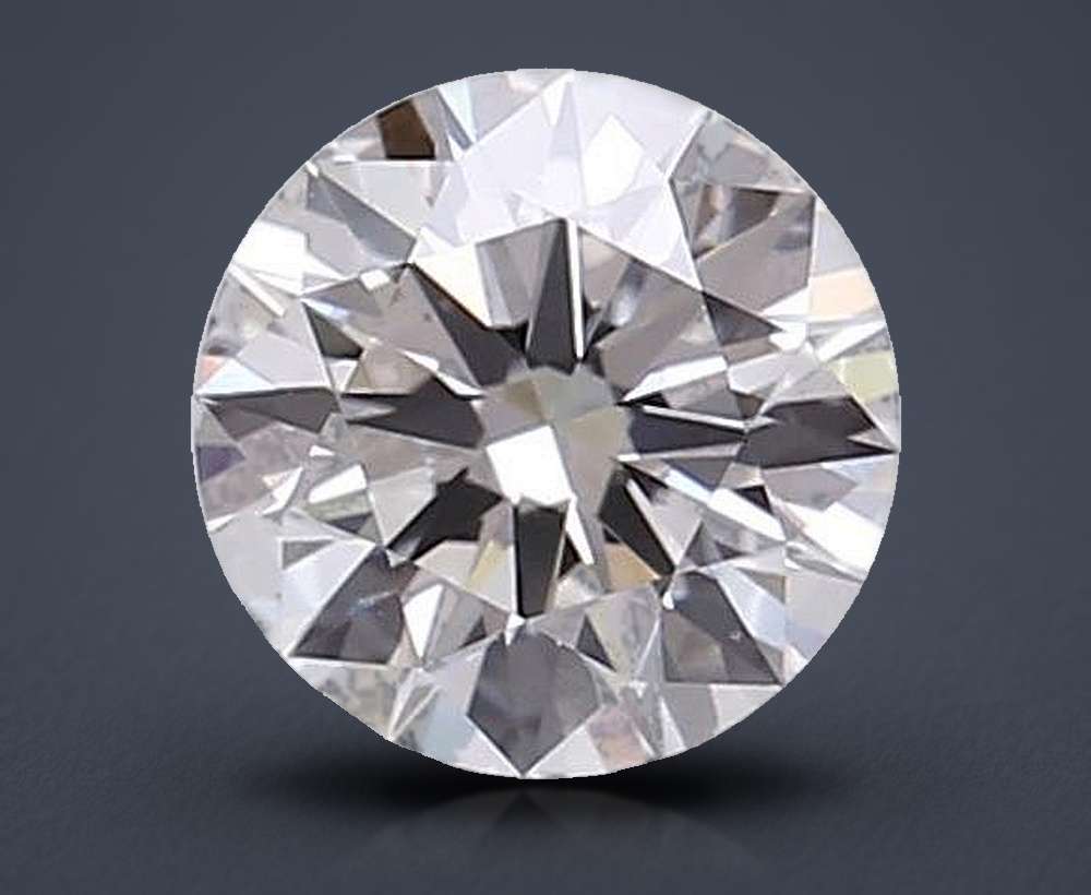 1.03ct H VVS2 Rare Carat Ideal Cut Round Lab Grown Diamond