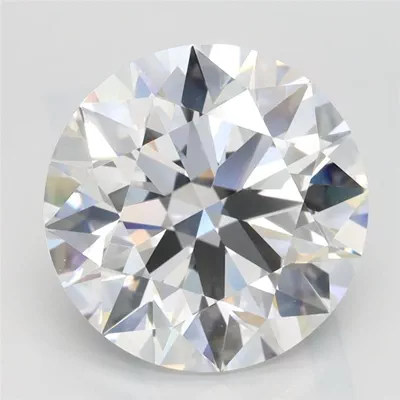 4.01ct D VVS1 Rare Carat Ideal Cut Round Lab Grown Diamond