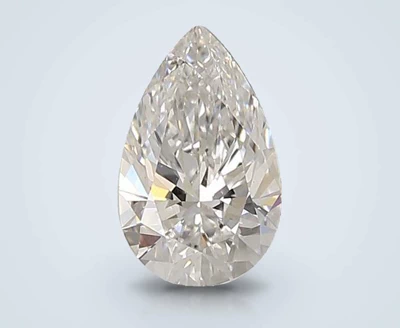 0.97ct D VS1 Rare Carat Ideal Cut Pear Lab Grown Diamond