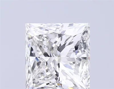 2.64ct H VS1 Excellent Cut Princess Lab Grown Diamond