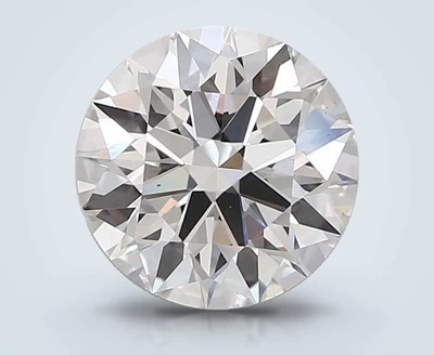 3.05ct E VS2 Rare Carat Ideal Cut Round Lab Grown Diamond