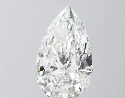 11.52ct F VVS2 Rare Carat Ideal Cut Pear Lab Grown Diamond