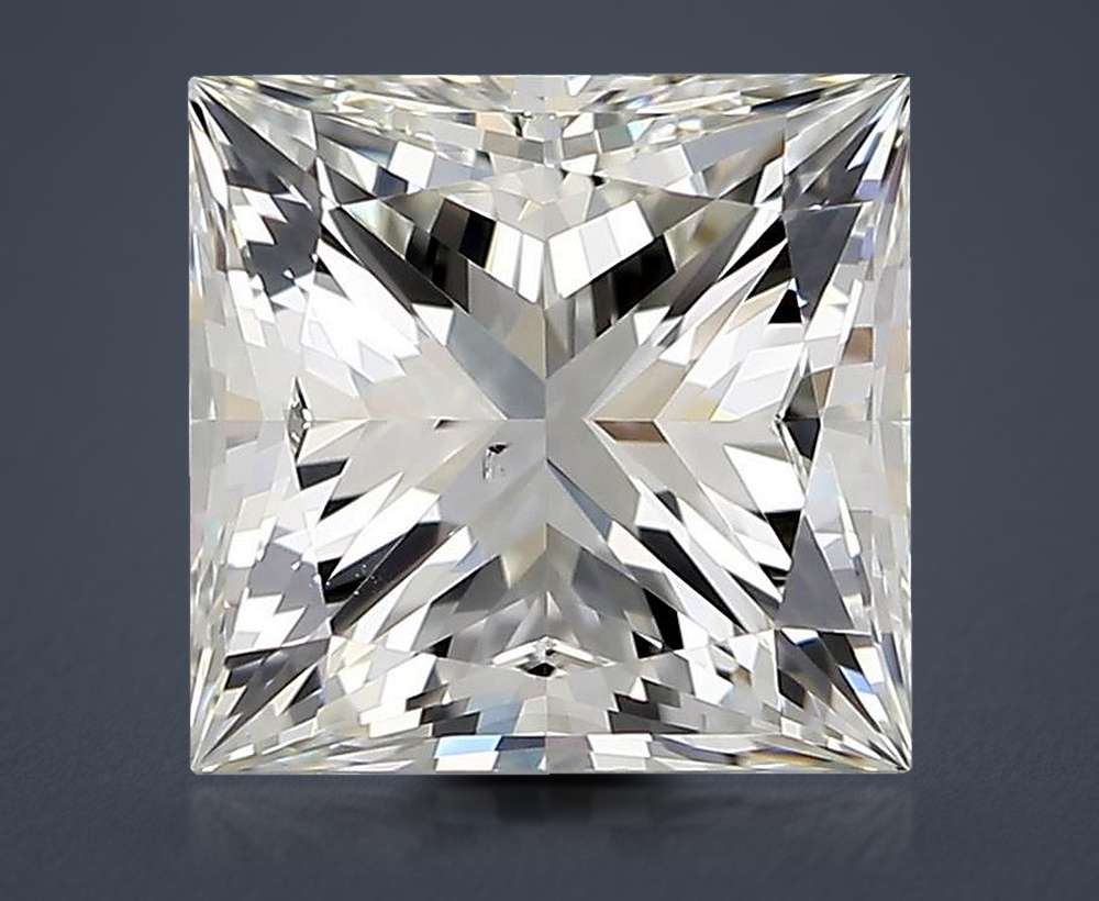 1.52ct J SI1 Very Good Cut Princess Diamond