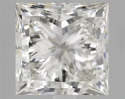3.80ct H VS1 Rare Carat Ideal Cut Princess Lab Grown Diamond
