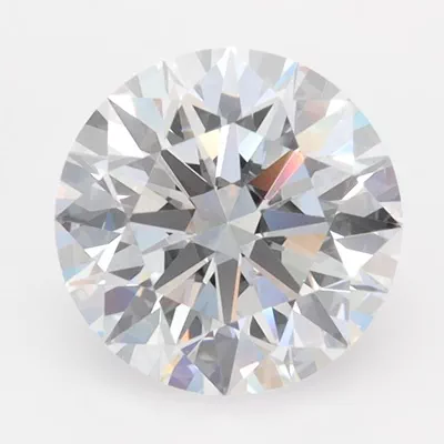 2.07ct D VVS1 Rare Carat Ideal Cut Round Lab Grown Diamond