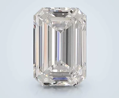 2.06ct F VS1 Rare Carat Ideal Cut Emerald Lab Grown Diamond