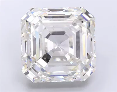 23.06ct H VS2 Rare Carat Ideal Cut Asscher Lab Grown Diamond