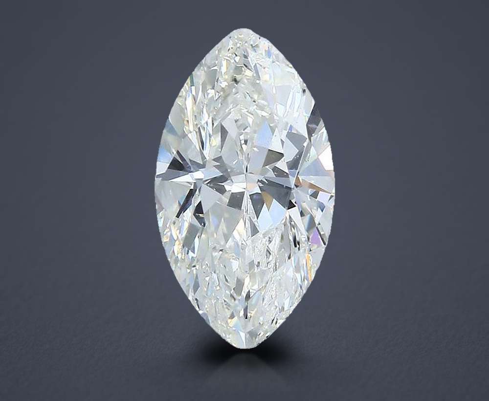 3.00ct J SI1 Very Good Cut Marquise Diamond