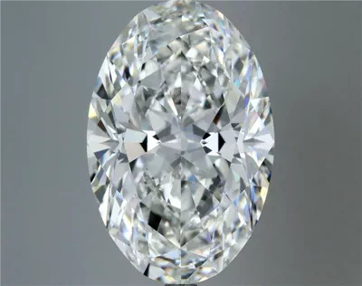 11.77ct H VVS2 Rare Carat Ideal Cut Oval Diamond