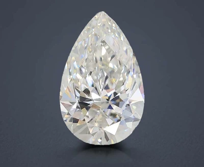 2.53ct F VS1 Rare Carat Ideal Cut Pear Lab Grown Diamond